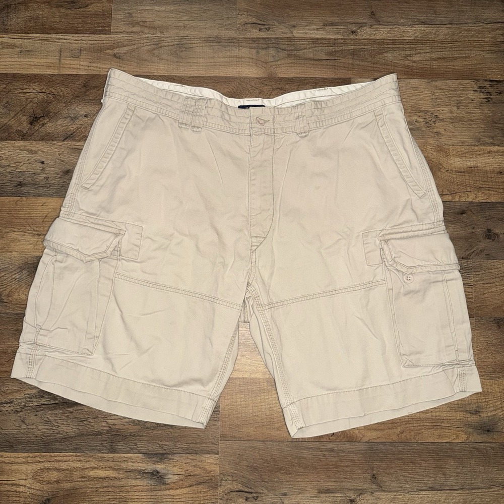 Polo Ralph Lauren Men's Classic Chino Shorts Khaki Size 42 100% Cotton